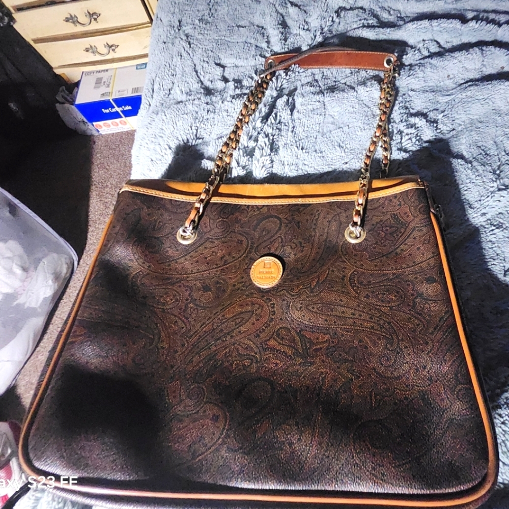 Vintage Pierre Balmain Paisley Purse